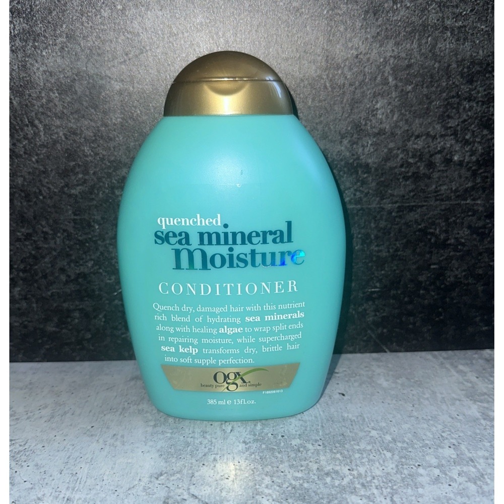 OGX Organix Quenching + Sea Mineral Moisture Hair Conditioner 13 Oz - 1 Bottle